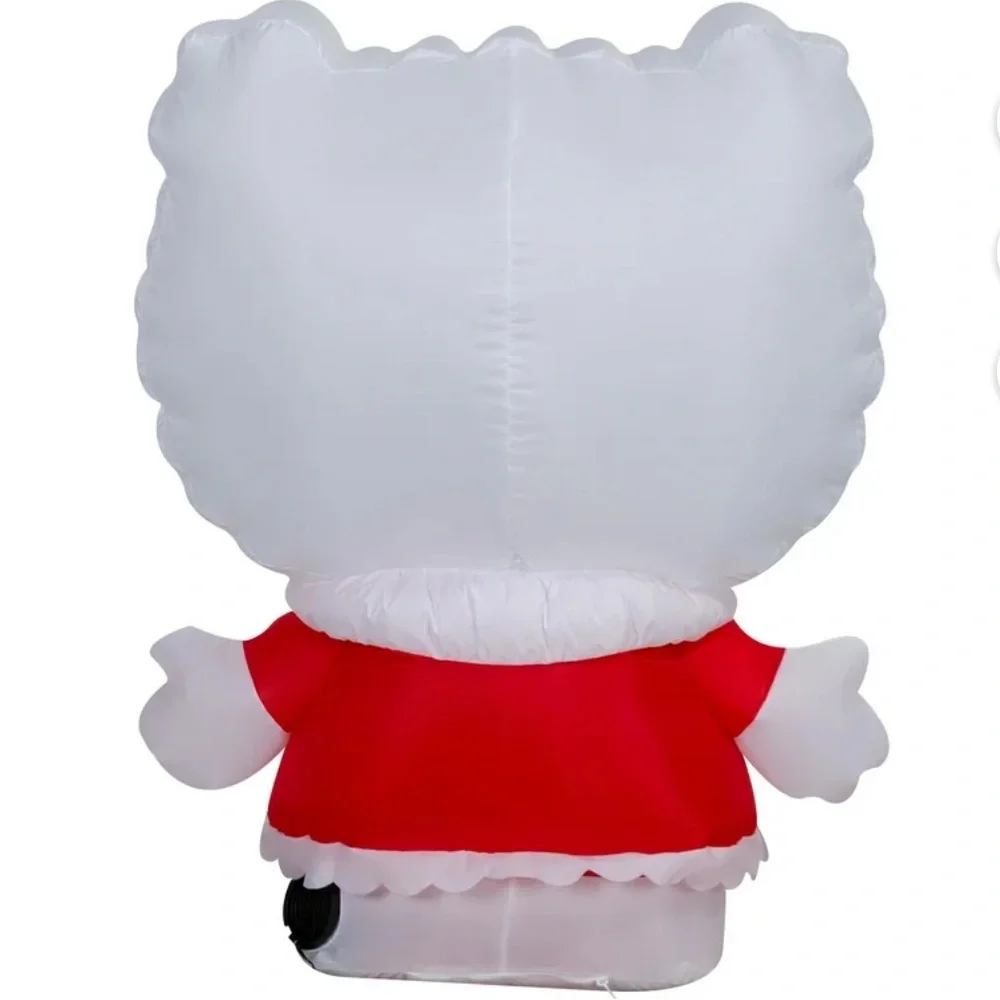 Hello Kitty Christmas Light up AirBlown Inflatable in a Snowflake Dress. NEW!
